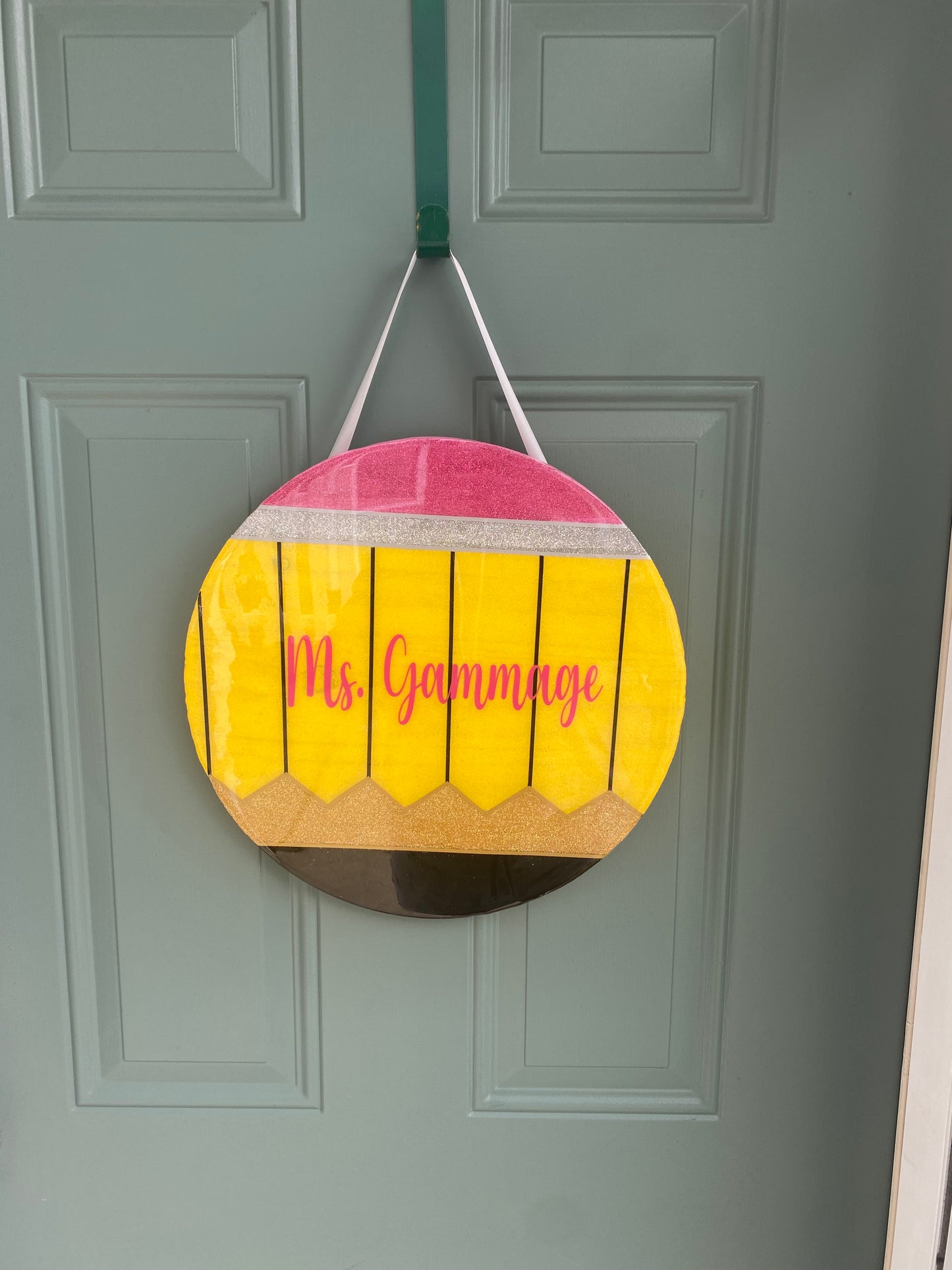 Custom Pencil Door Hanger
