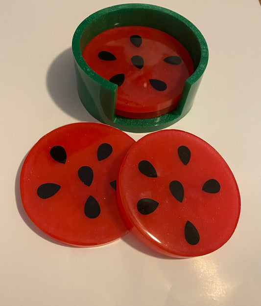 Watermelon Coaster Set
