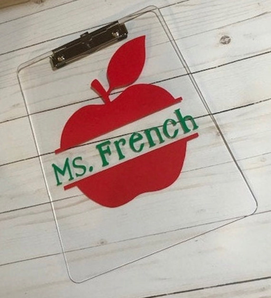 Custom Teacher Appreciation Clipboards