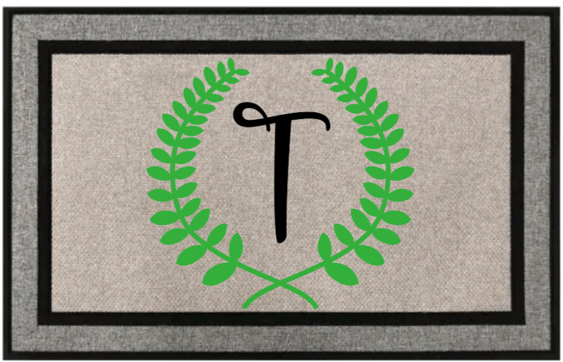 Custom Initial Doormat