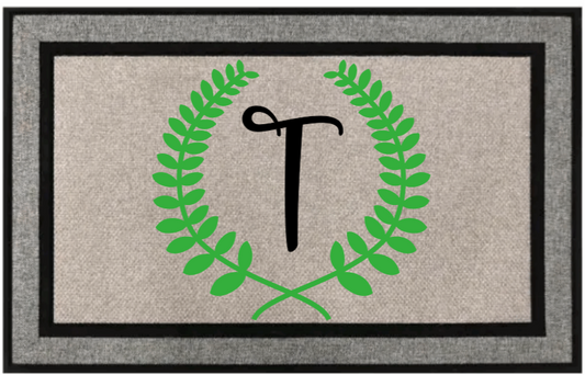 Custom Initial Doormat